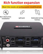 Car Power Amplifier 4*60W Way DSP Car Audio Speaker Amplifier Lossless Audio Processor For Android Large Screen Dedicated