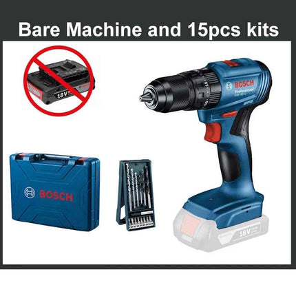 Brushless Impact Drill BOSCH GSB185LI Professional Electric Screwdriver Drill 18V Li-ion Cordless Variable Speed Electric Drill