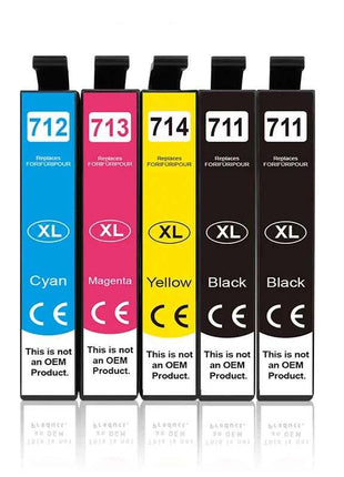 InkGarden T0711 Ink Cartridge For Epson Stylus SX110 SX215 SX218 SX400 SX405 SX410 SX415 SX510W SX515W DX7400 Printer