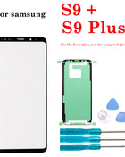 1Set New LCD Front Outer Glass Touch Screen Outer Panel Lens For Samsung Galaxy S8 S9 S10 S20 Note 8 9 10 Plus Ultra