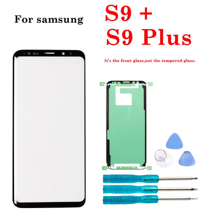 1Set Nuovo Display LCD Frontale In Vetro Esterno Touch Screen Esterno Pannello Obiettivo Per Samsung Galaxy S8 S9 S10 S20 Nota 8 9 10 Plus Ultra