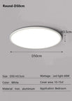 White Dia50CM / 3 Color No Remote