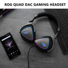 ASUS RGB QUAD-DAC GAMING HEADSET 7.1 Channel USB Over-Ear Headphones PC PS4 PS5 Xbox One Noise Cancelling Soft Earmuff