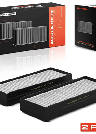 Filtro Abitacolo Frankberg 2x con Carbone Attivo per Hyundai Santa Fé I Sonata 4 5 Trajet XG 2004-2005 24853 087903 D000A 87903D000A