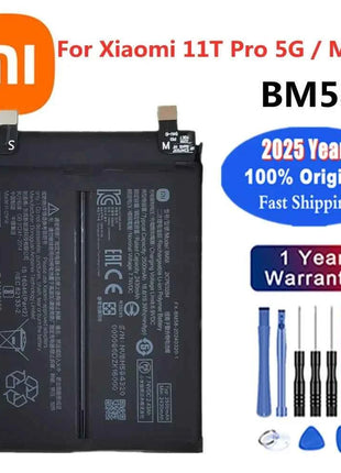 New 100% Original Battery For Xiaomi MI Redmi Note K20 K30 Pro 5 7 8 9 9S 9T 10 10X 10T 10X 11T 11 Ultra 11T POCO X3 F2 4X Pro