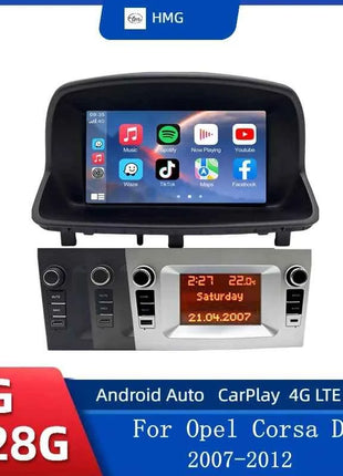 Android Radio Car Multimedia CarPlay for Opel Corsa D 2007-2012 Android Auto Car CarPlay Stereo Intelligent Screen Player GPS