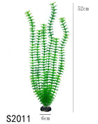Artificial Aquarium Decor Plants Water Weeds Ornament Aquatic Fish Tank Simulation Grass Flower Decoration Accessories