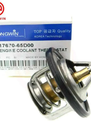 Genuino n. 17670-65D00 Termostato del liquido di raffreddamento del motore di alta qualità per Suzuki Jimny Grand Vitara SX4 WagonR 1767065 D00 17670-77E00