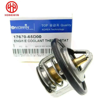 Genuino n. 17670-65D00 Termostato del liquido di raffreddamento del motore di alta qualità per Suzuki Jimny Grand Vitara SX4 WagonR 1767065 D00 17670-77E00