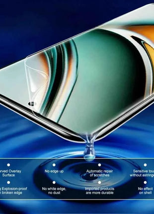 4PCS Full Cover Hydrogel Film For OPPO Realme V60 V60S N65 C65 C65s C75 Screen Protector For 60x 70X 70 Turbo C67 Neo7 Not Glass