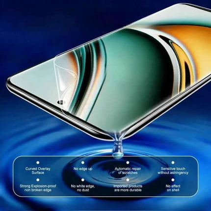 4PCS Full Cover Hydrogel Film For OPPO Realme V60 V60S N65 C65 C65s C75 Screen Protector For 60x 70X 70 Turbo C67 Neo7 Not Glass