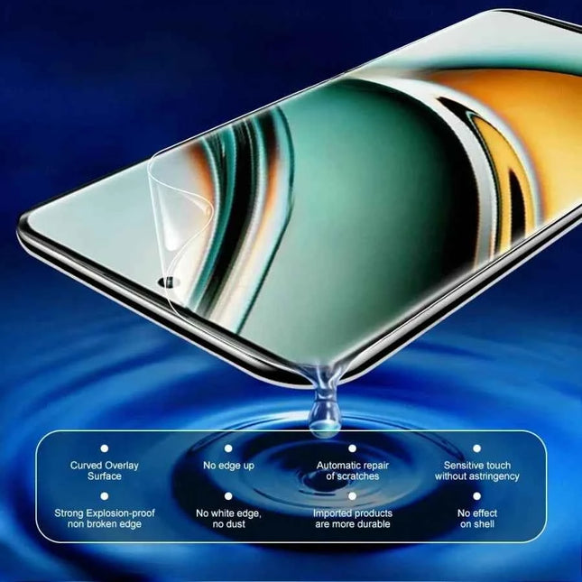 4PCS Full Cover Hydrogel Film For OPPO Realme V60 V60S N65 C65 C65s C75 Screen Protector For 60x 70X 70 Turbo C67 Neo7 Not Glass