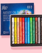Set Pastelli a Olio Morbidi 25/50 Colori per Bambini e Studenti d'Arte