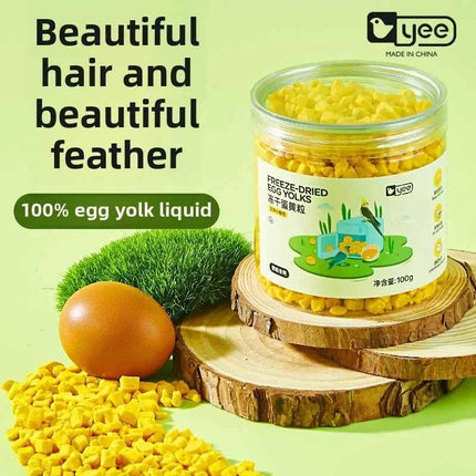 YEE Lovebird & Parrot Food - Nutrient-Rich Pellets with Canary Seeds & Dried Fruits | Diet for Sun Conure,Cockatiel&Small Birds