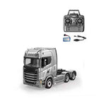 HUINA 1501 770S Alloy Tractor 19CH RC Truck 1/18 2.4G remote control Engineering Trailer Truck with Light Sound Toys XMAS Gifts