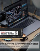 KingSpec DDR4 DDR5 16GB RAM Memory Ddr4 SODIMM 8gb 32GB 3200MHz 4800MHz 5600MHz 1.1V RAM for Laptop Notebook Memoria