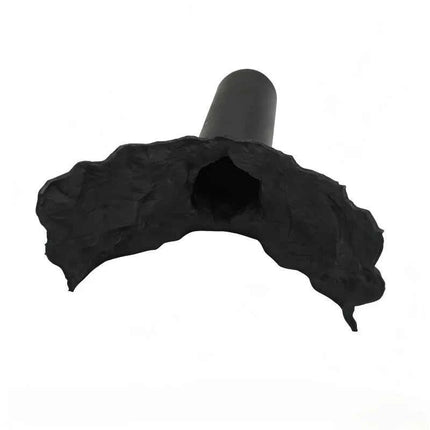 Reptile Aquatic Dual-Use Cave Tunnel Hideout Non-Toxic Decor for Gecko Crab Fish Shrimp Aquarium Terrarium Land Water Landscape