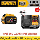 Batteria Originale DeWalt DCB200 20V/60V 2.0Ah-9.0Ah MAX Litio per Utensili Elettrici