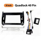 Telaio pannello radio per VW Polo dal 2012 al 2017, adattatore cablaggio, decodificatore CAN Bus, per multimediale Android 16 pin 9