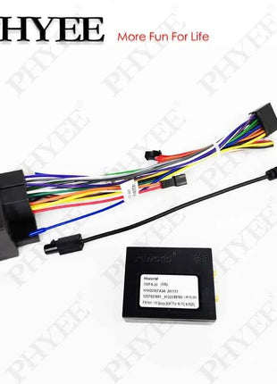 Adattatore per cablaggio radio, decodificatore CAN Bus, cavo Android per auto a 16 pin, per VW Golf, Jetta, Polo, Passat, T-Roc, Octavia, Leon