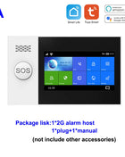 TAIBOAN Smart Tuya WIFI GSM Kit host allarme Wireless 2G Sistema di sicurezza antifurto domestico Supporto sensore porta PIR fai da te Accessorio