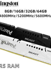 2PCS 16GB 5200 White / DDR5