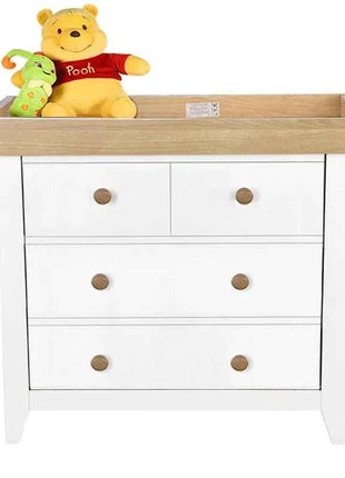 Portable 2 in 1 Nursery Solid Wood Wooden Changing Tray  Diaper Baby Bath Wooden Baby Changing Table With Drawers
