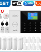 Tuya Smart Wifi GSM Security Alarm System for Home Wireless 2G Alarm System Panel Smart Life App Control work with Alexa
