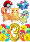 number balloon 3 / 12 pollici