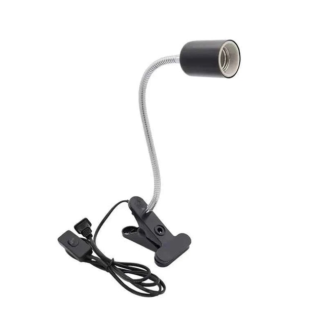 Reptile Heat Lamp With US EU Power Cord Rotatable Basking Spot Light Simulated Sunlight For Turtle Lizard Dimmable Heating Lamp