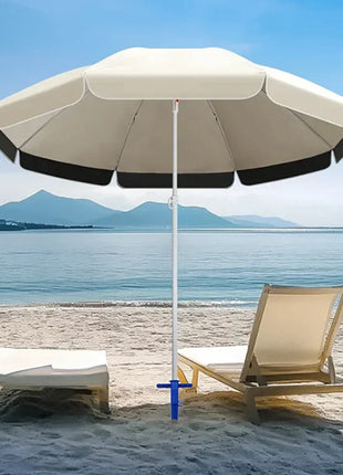 1Pc Ombrello Sabbia Ancoraggio Base di Plastica Regolabile Sole Spiaggia Patio Sabbia Terra Strumenti di Fissaggio Supporto di Ancoraggio Spike Auger Strumenti Sole