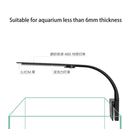 LED Aquarium Light Lighting plants Grow Light 5W/10W Aquatic Plant Lighting Waterproof Clip-on Lamp For Fish Tank