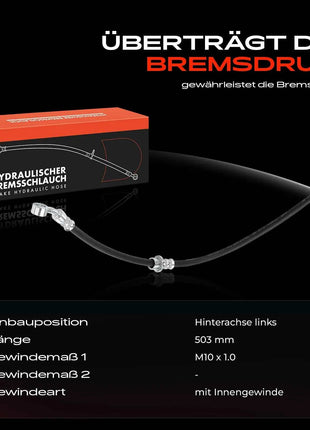 Tubo Freno Posteriore Sinistro Frankberg 1x per Subaru Impreza GD GG GE GV AWD 2004-2009 2204858 26591FE070