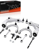 Set di 10 bracci di controllo Frankberg per asse anteriore sinistro e destro inferiore per Audi Q7 4LB 2006-2015 7P0407152C 7L0422818D 7P0407151B