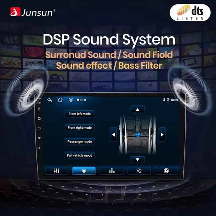 Junsun Wireless CarPlay Android Auto Car Radio For Mercedes Benz Smart 453 Fortwo 2014-2020 GPS Multimedia 2 din Systems Stereo