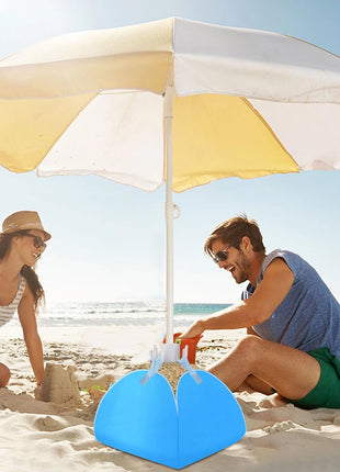 1 pz Ombrellone da spiaggia Base per sacchi di sabbia Ombrellone da esterno Cortile Ombrellone Base fissa Sacchi di sabbia Anti collasso Sacchi di sabbia