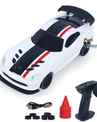 Gifts 1/43 RC Drift Car with Gyro Upgraded Ver 2.4G Remote Control Mini Drift Race Car 4WD Radio Control RC Toys Traffic Cones