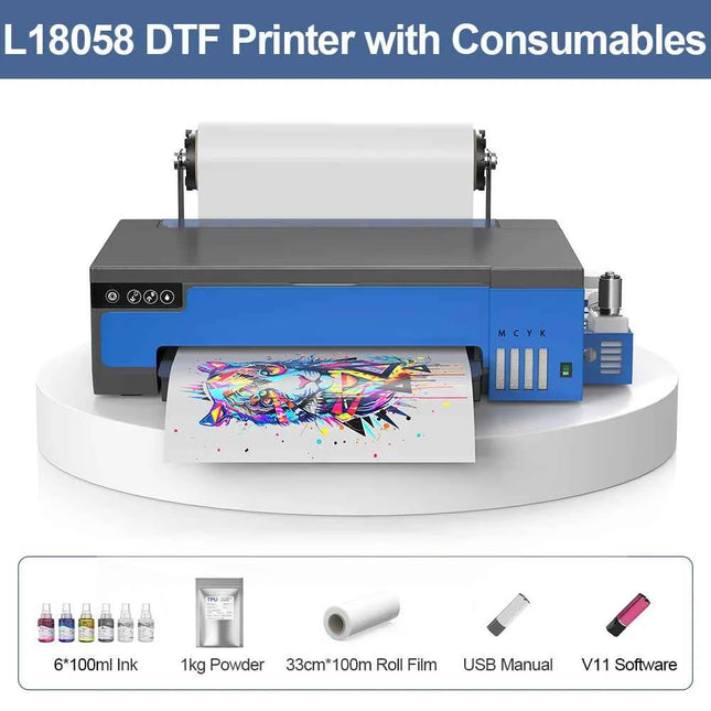 A4 A3 DTF Printer for Epson XP600 Printhead Direct to Film T-Shirt Printing Machine for All Textile Clothes Impresora DTF A3 A4