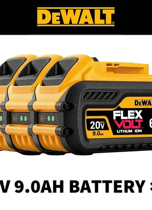 Batteria di Ricambio 100% Autentica Dewalt 18V/20V 6.0Ah Li-Ion per Utensili Elettrici, Compatibile con DCB200 DCB202 DCB205 DCB206 DCB209