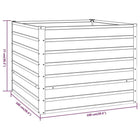 Garden flower box, 320x80x77 cm steel frame, villa courtyard combined planting trough, outdoor anti-corrosion planting box