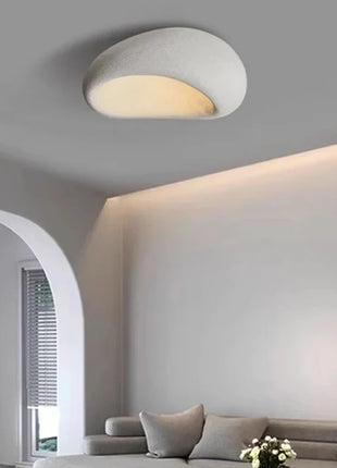 Plafoniera a LED giapponese Wabi Sabi Nido di uccello creativo Lampada da studio per bambini Lampada da camera da letto Home Deco Lampada a sospensione a soffitto per soggiorno