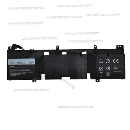 HD New Laptop Battery 15.2V 62Wh N1WM4 for Dell Alienware 13 R2 Series ALW13ED-2708 ALW13ED-2608 ALW13ED-1508