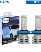 Philips LED H1 H3 H4 H7 H11 Ultinon Pro3101 12V/24V 6000K Bright White HB3 9005 HB4 9006 HIR2 9012 Auto Headlight LED Lamps, 2x