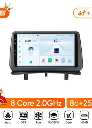 Ainavi Car Radio For Renault Clio 3 2005-2014 Wireless CarPlay Android Auto 4G Multimedia Player GPS 2 din Autoradio BT