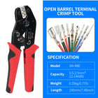 Per TAB 2.8/4.8/6.3 Terminali per auto SN-48B Pinze a crimpare 0.5-2.5mm2/23-13AWG Mascella ad alta precisione Filo Utensili manuali elettrici