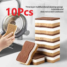 2-20Pcs Three-Layer Seaweed Cleaning Sponges Dishwashing Sponges High-Quality Kitchen Cleaning Cloths Kitchen Cleaning Brushe