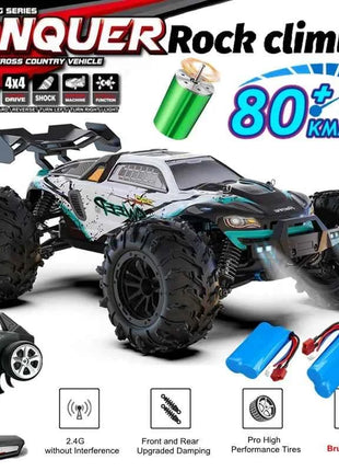 4WD Remote Control Car Off Road 4x4 RC High Speed Buggy Truck Super Brushless 50 or 80KM/H Fast Drift Racing Toy Kids Adults