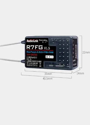 Radiolink R4FGM R4F R6FG R6F R6DSM R6DS R7FG R8F R8EF R8FM R8SM  R12DSM R12DS R9DS RC Mini Receiver for RC Cars Boats Drone