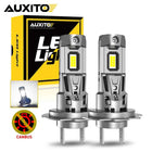 AUXITO 2x Canbus H7 LED Bulb 22000LM 120W Error Free 1:1 Mini Size Head Lamp Wireless Super Bright 6500K White H7 Headlight