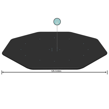 Copertura per piscina fuori terra 396 cm Bestway 58292
